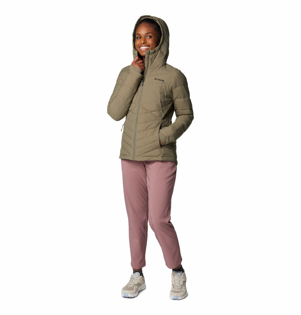 Columbia Womens Green Joy Peak II Hooded Jacket