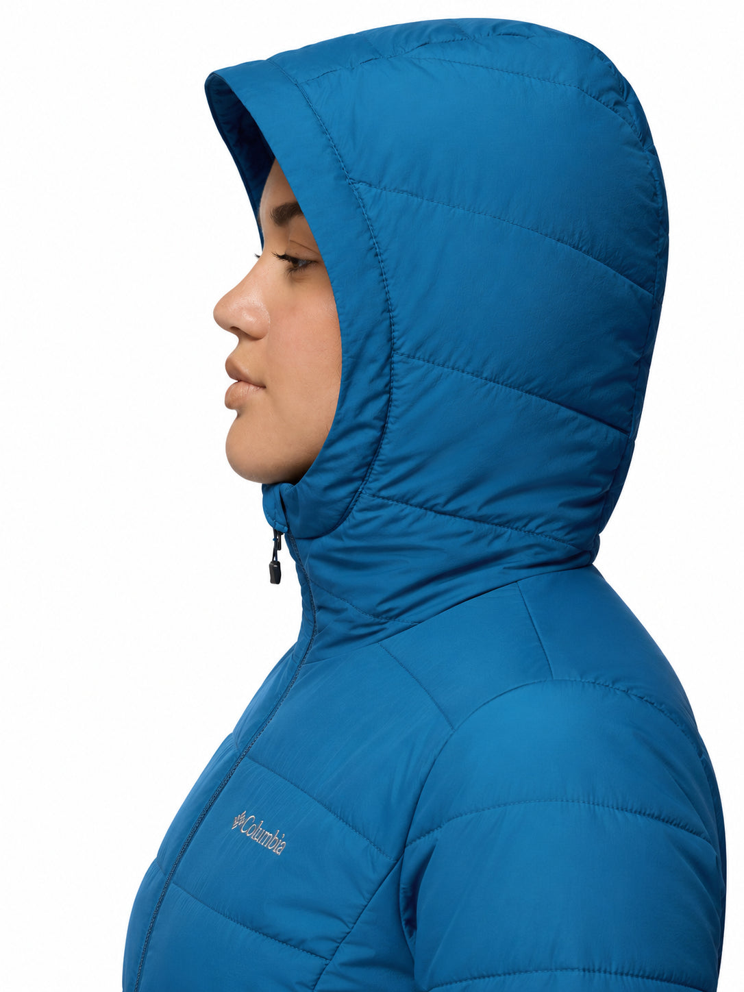 Columbia Women Blue Omni-Heat Infinity Joy Peak II Down Jacket