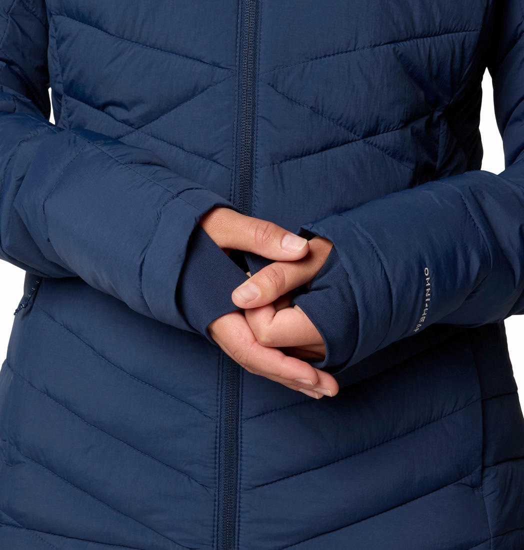 Columbia Womens Blue Joy Peak II Hooded Jacket