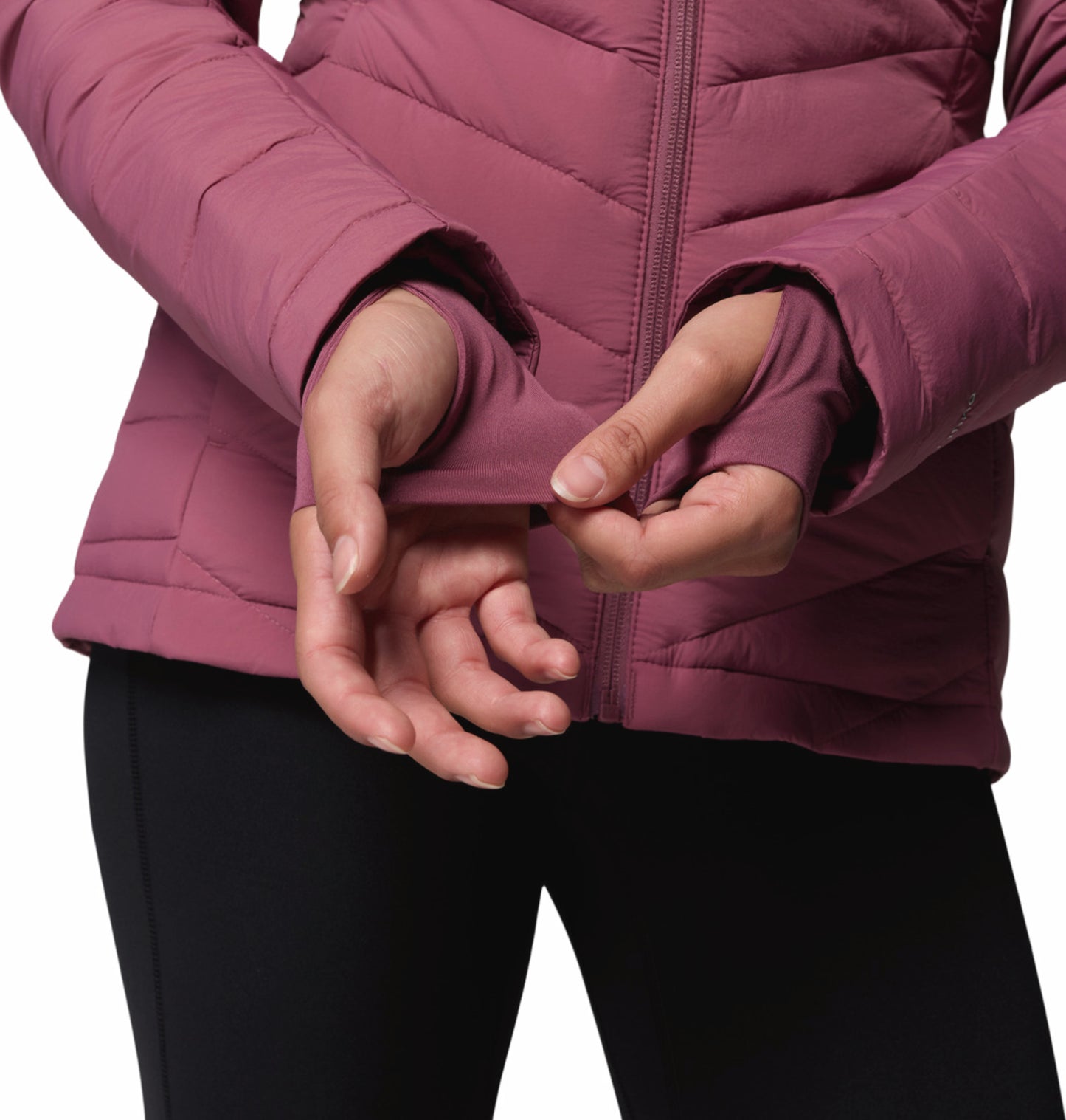 Columbia Women Purple Omni-Heat Infinity Joy Peak II Down Jacket