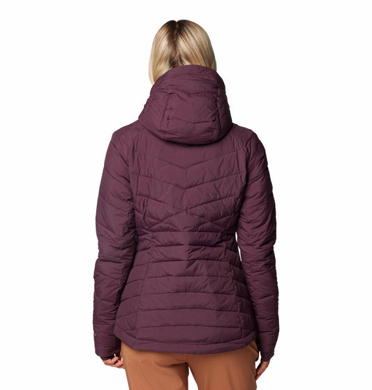 Columbia Womens Purple Joy Peak II Hooded Jacket