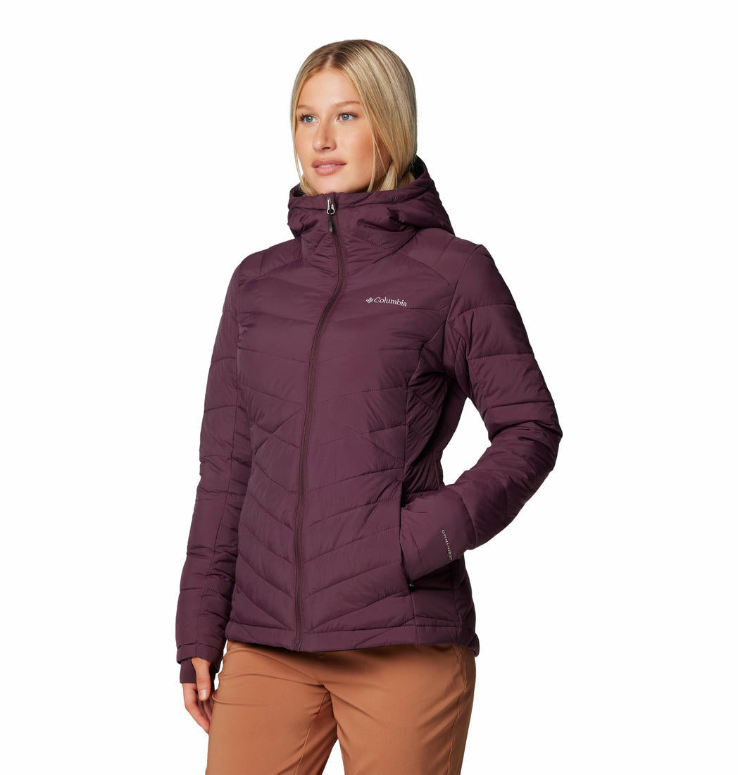 Columbia Womens Purple Joy Peak II Hooded Jacket