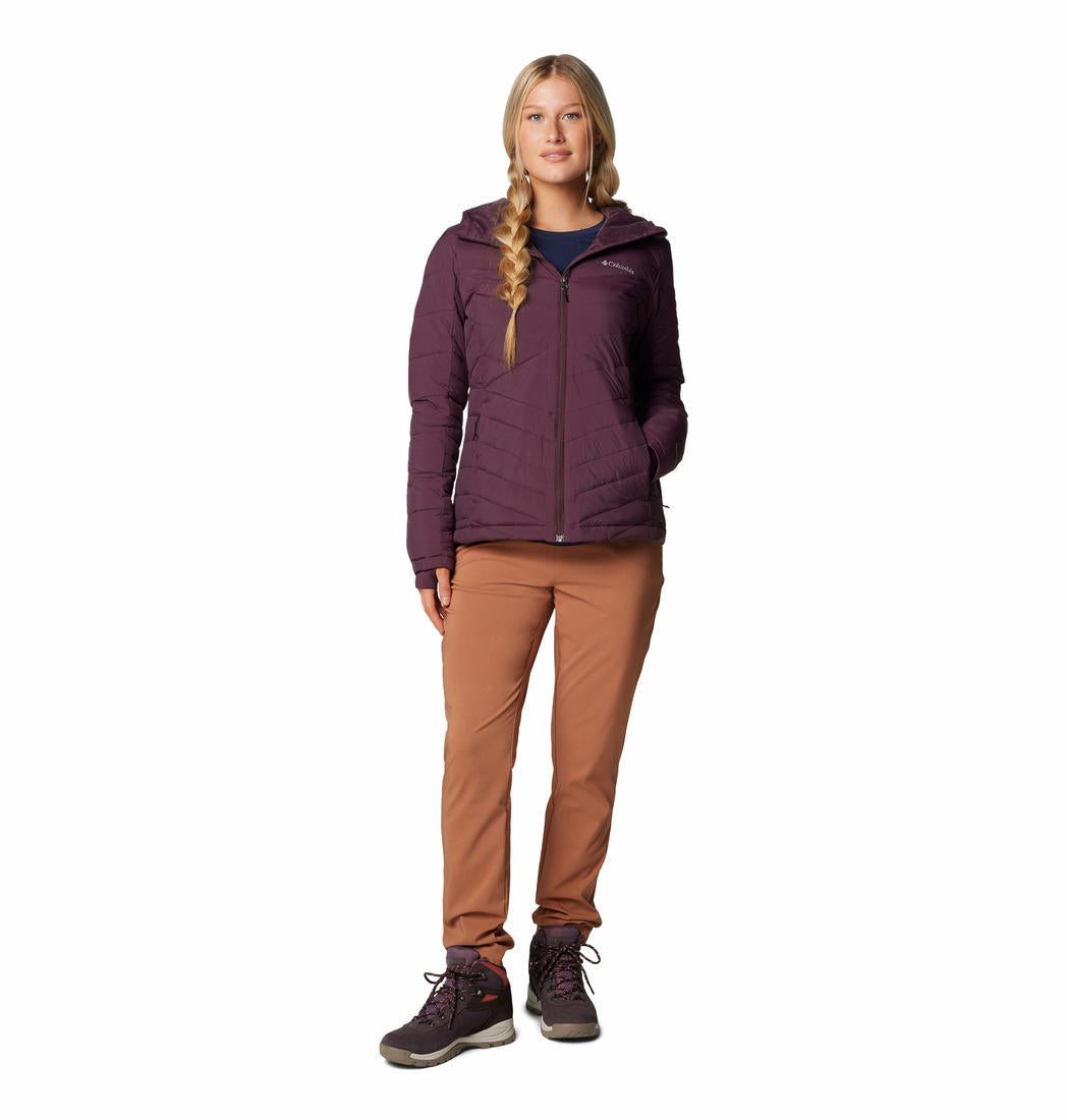 Columbia Womens Purple Joy Peak II Hooded Jacket