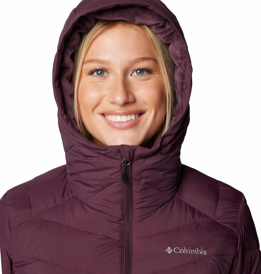 Columbia Womens Purple Joy Peak II Hooded Jacket