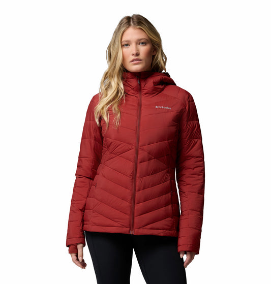 Columbia Women Red Omni-Heat Infinity Joy Peak II Down Jacket