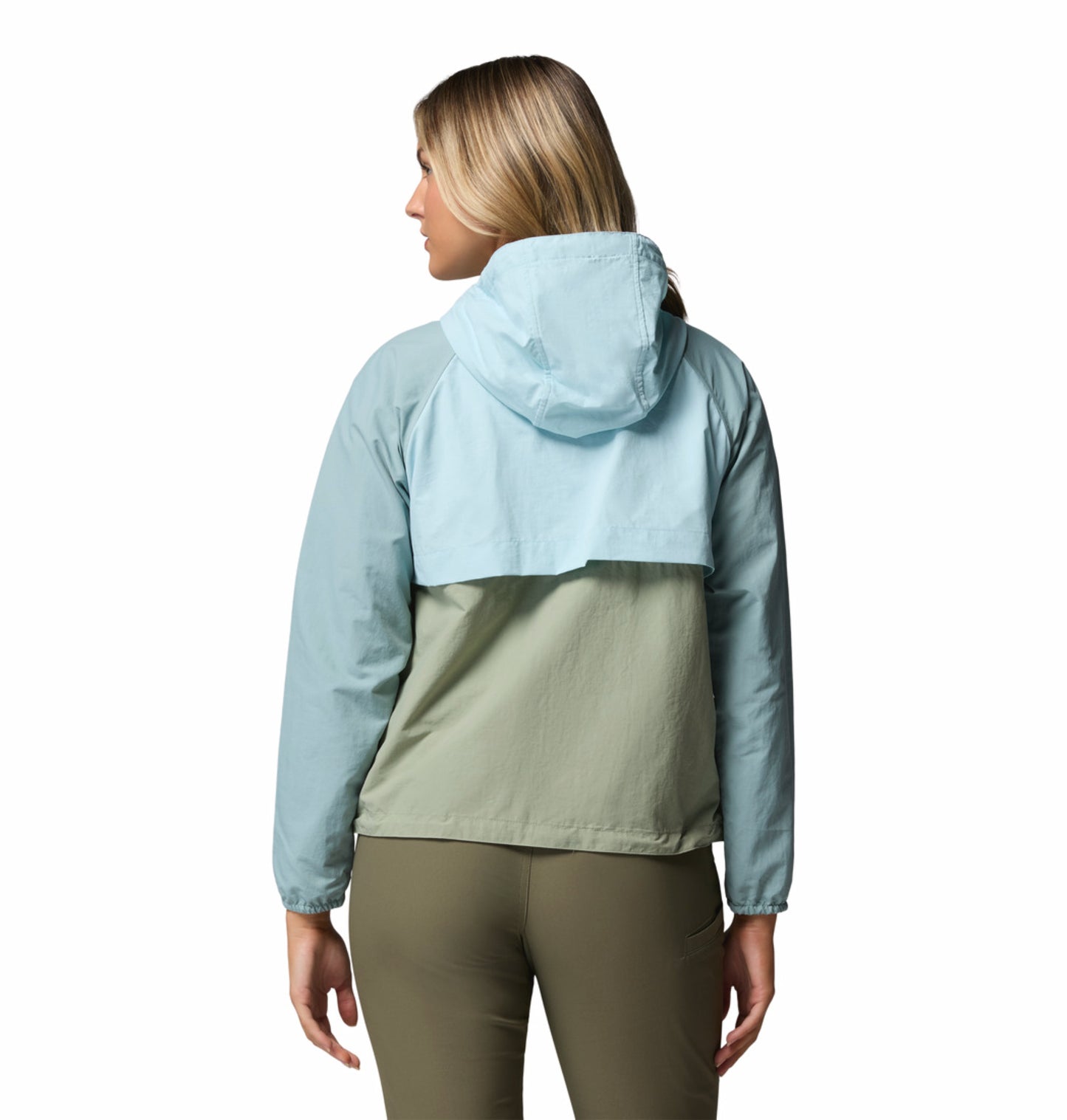 Columbia Women's Green Omni-Shade Spire Valley Lightweight Windbreaker Jacket