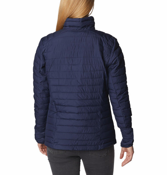 Columbia Women Navy Blue Silver Falls Full Zip Jacket