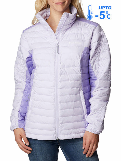 Columbia Women Purple Silver Falls Down Jacket