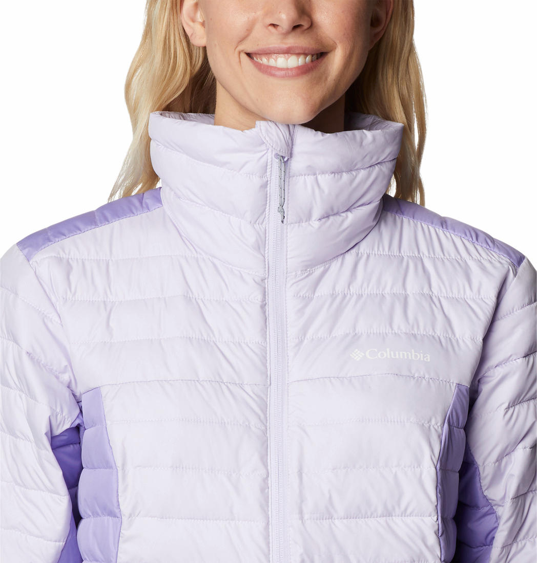 Columbia Women Purple Silver Falls Full Zip Jacket