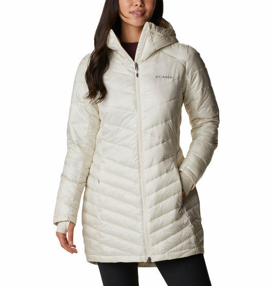 Columbia Women White Joy Peak Mid Jacket
