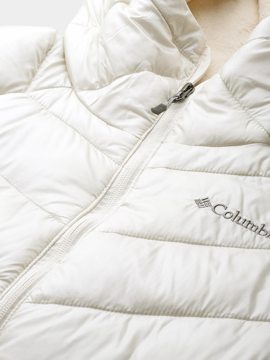 Columbia Women White Joy Peak Mid Jacket