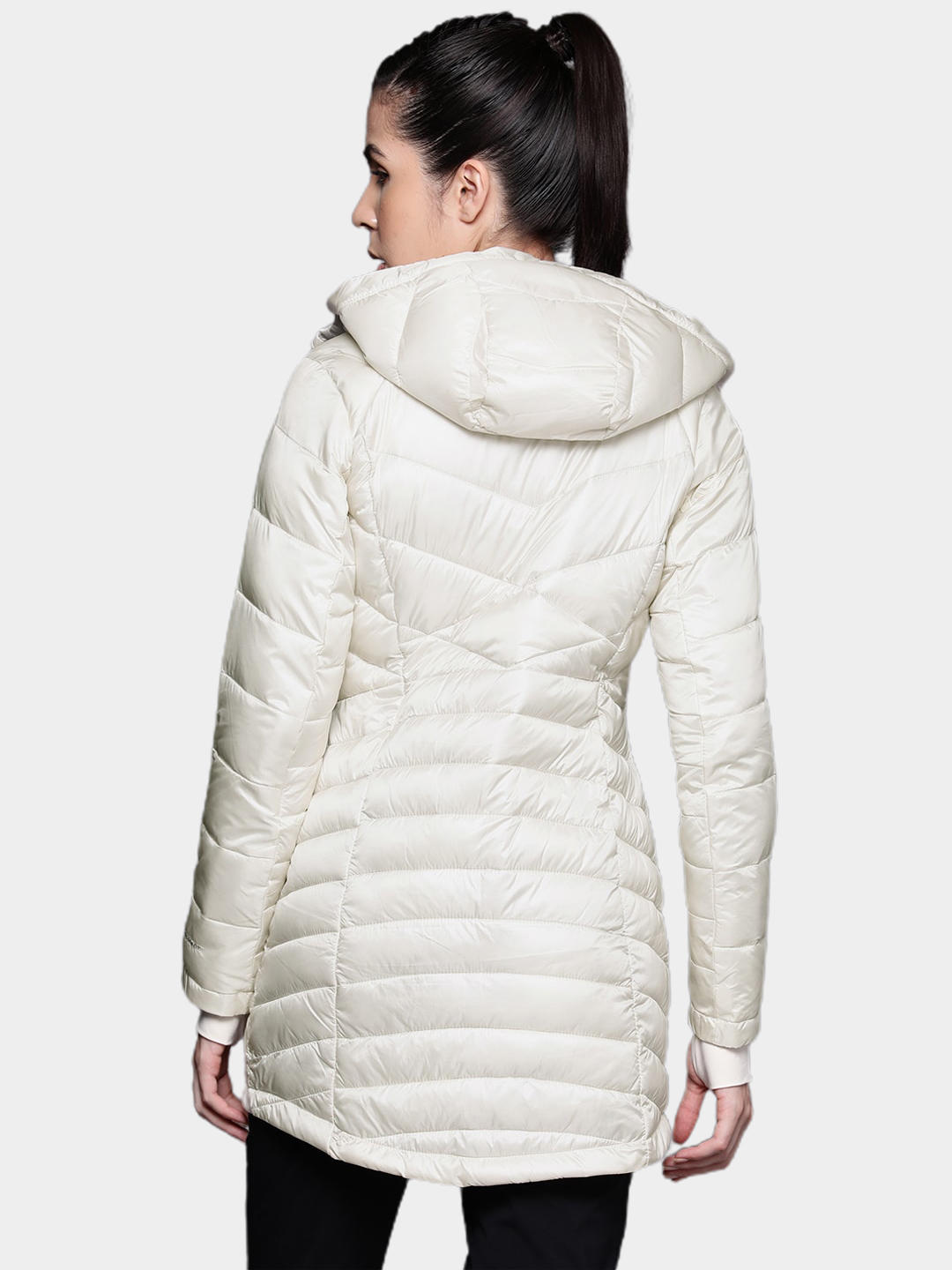 Columbia Women White Joy Peak Mid Jacket