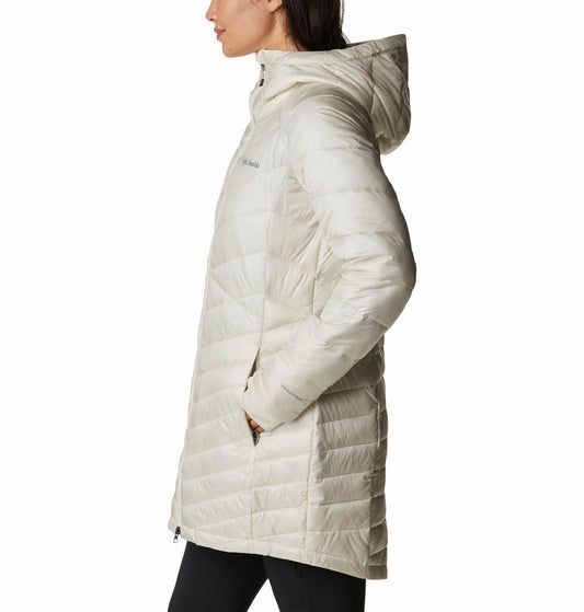 Columbia Women White Joy Peak Mid Jacket