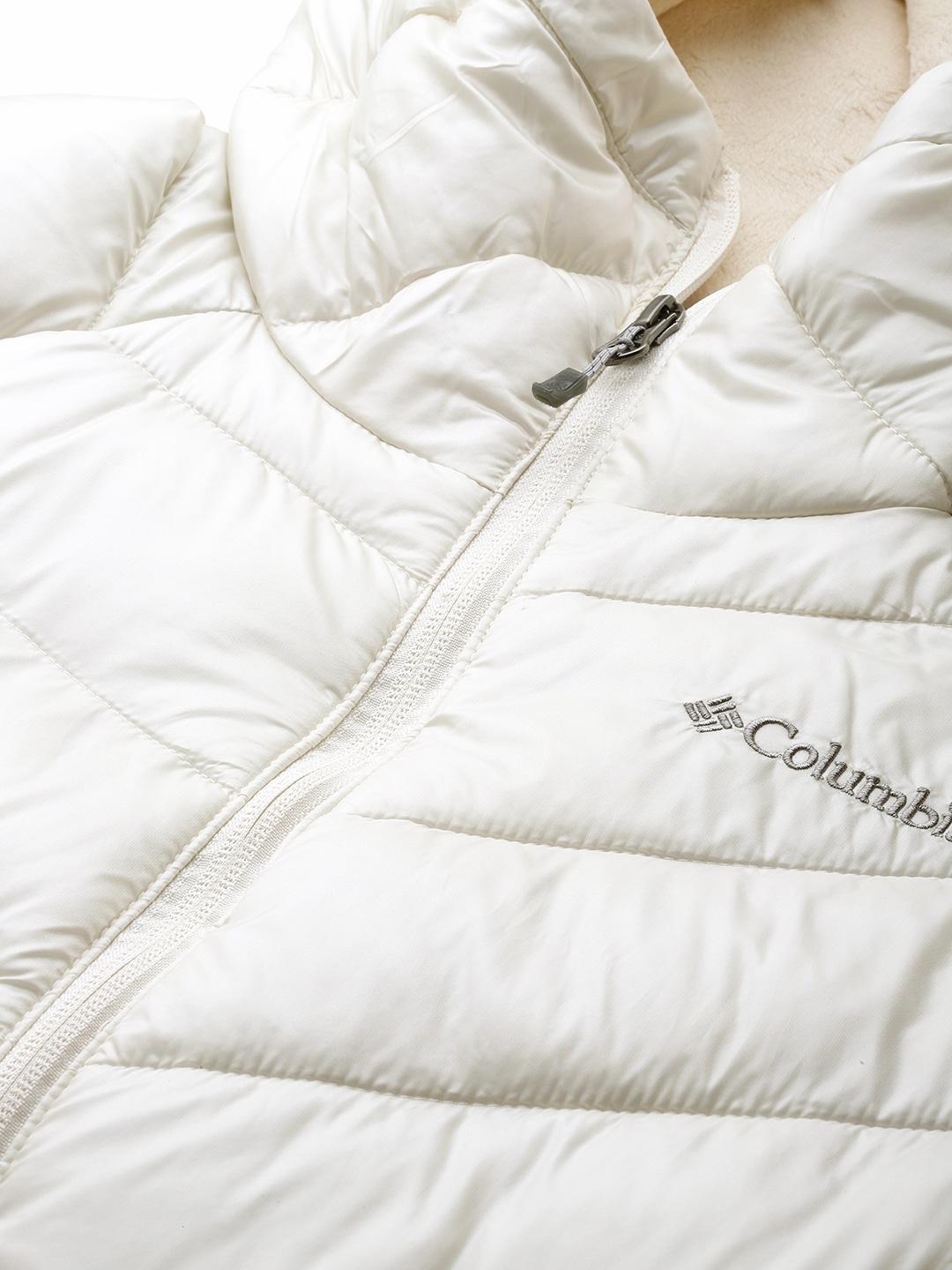 Columbia Women White Joy Peak Mid Jacket