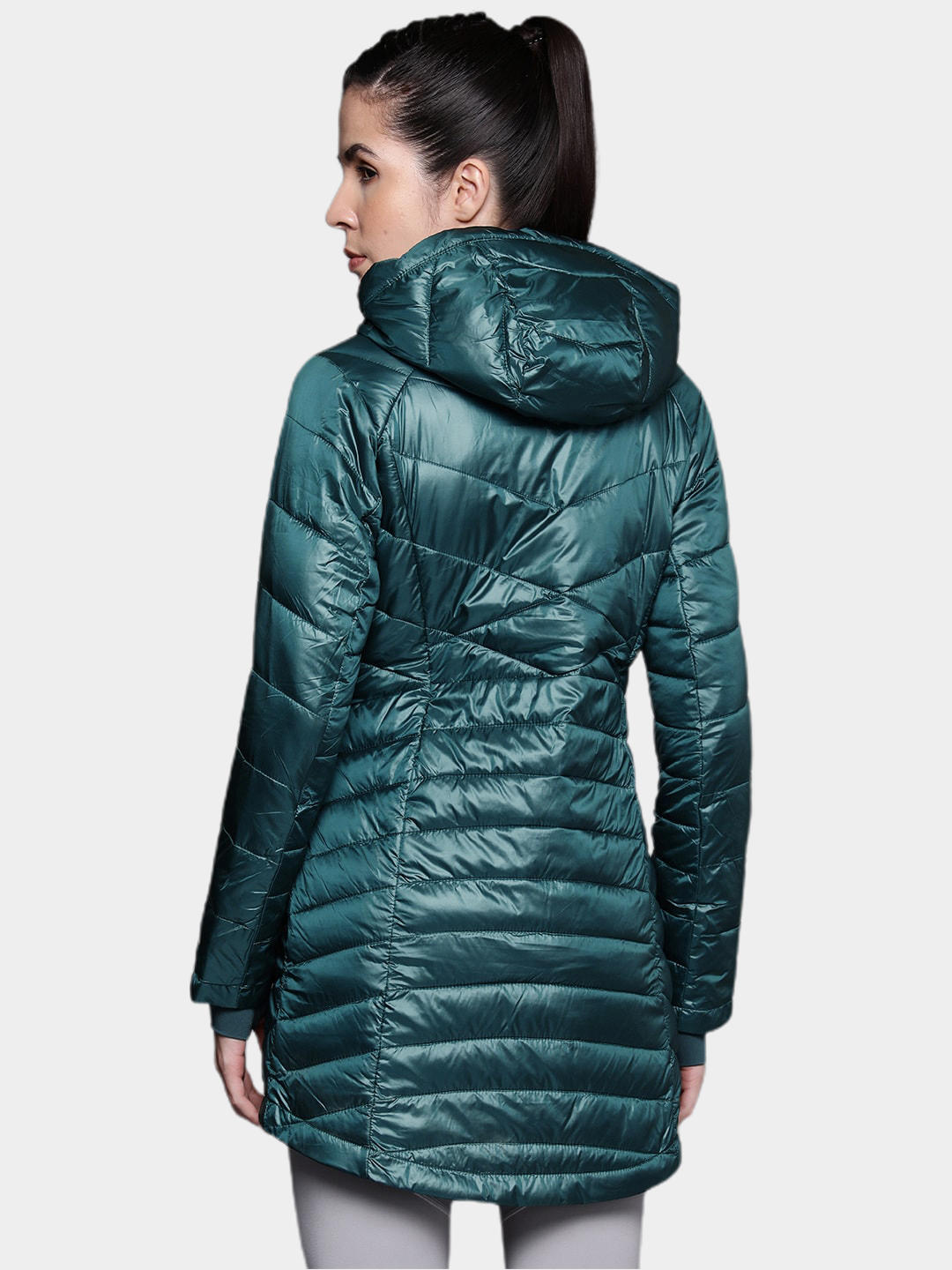 Columbia Women Navy Blue Joy Peak Mid Jacket