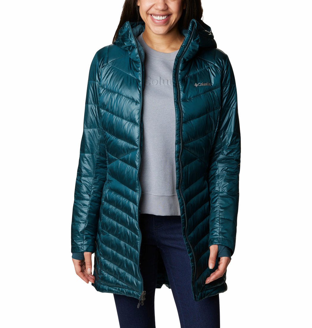 Columbia Women Navy Blue Joy Peak Mid Jacket