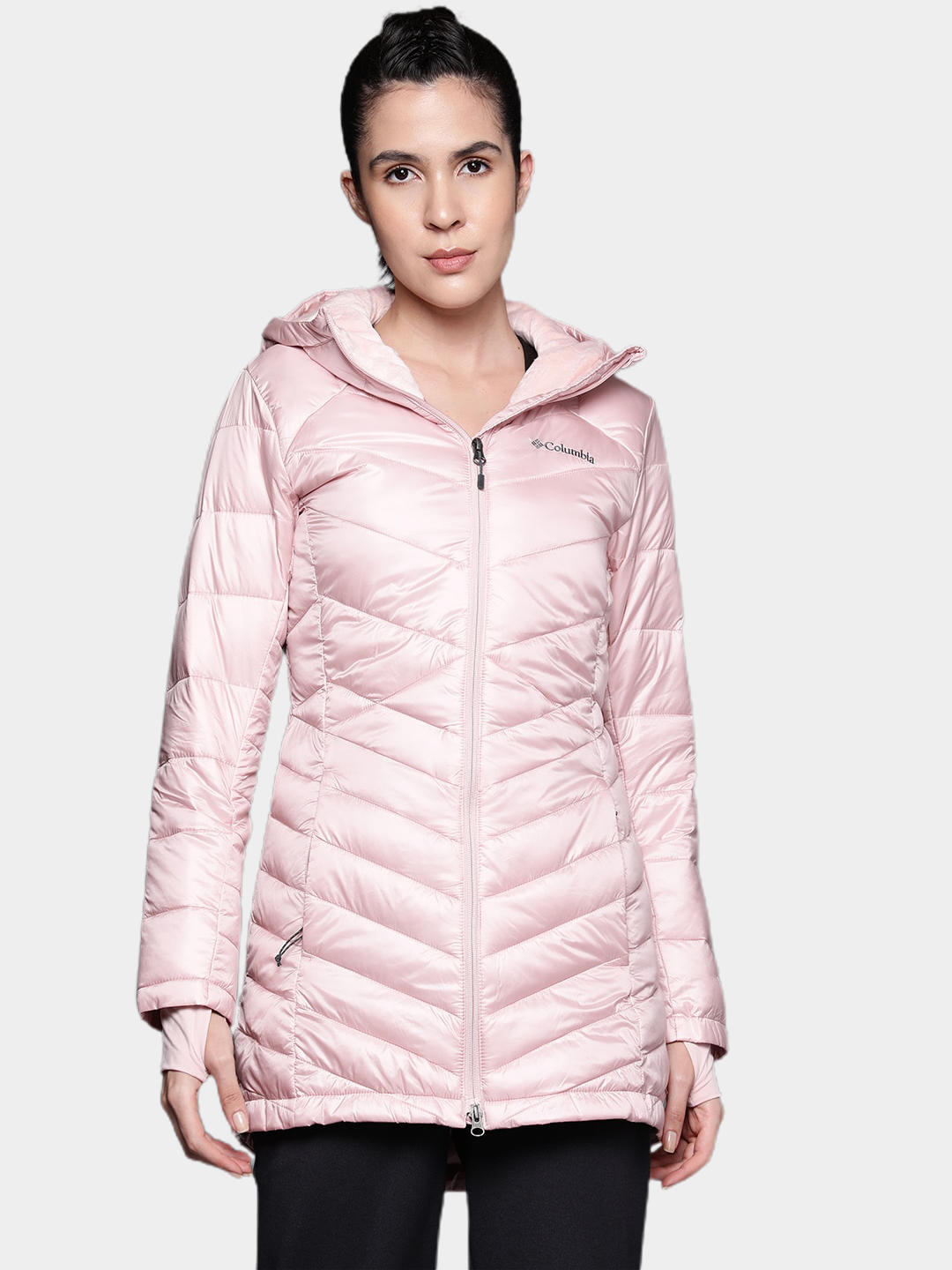 Columbia Women Pink Joy Peak Mid Jacket
