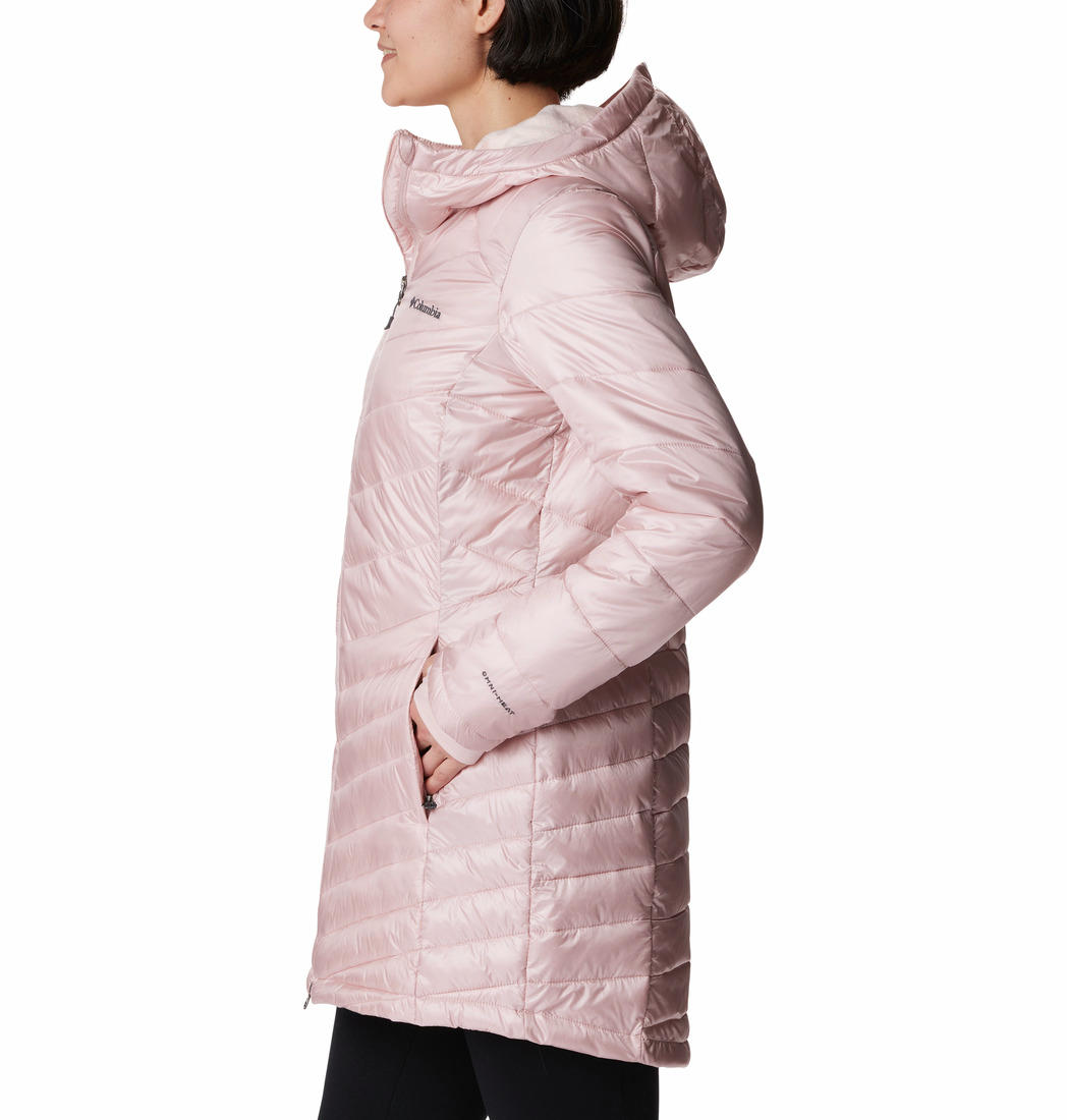Columbia Women Pink Joy Peak Mid Jacket