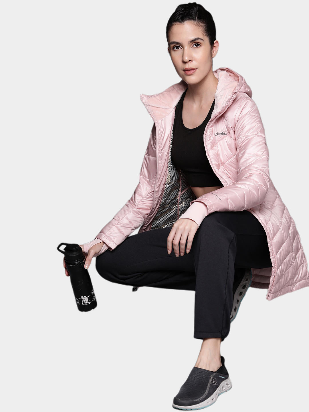 Columbia Women Pink Joy Peak Mid Jacket