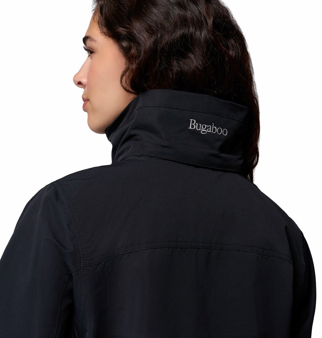 Columbia Women Black Omni-Heat Reflective Bugaboo IV Interchangeable Jacket