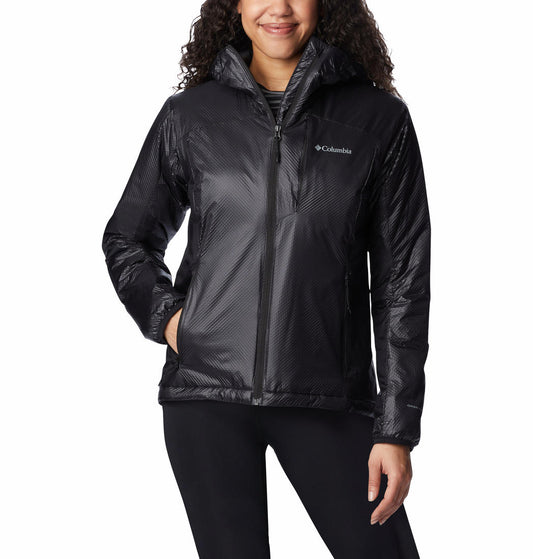 Columbia Womens Black Arch Rock II Hooded Jacket