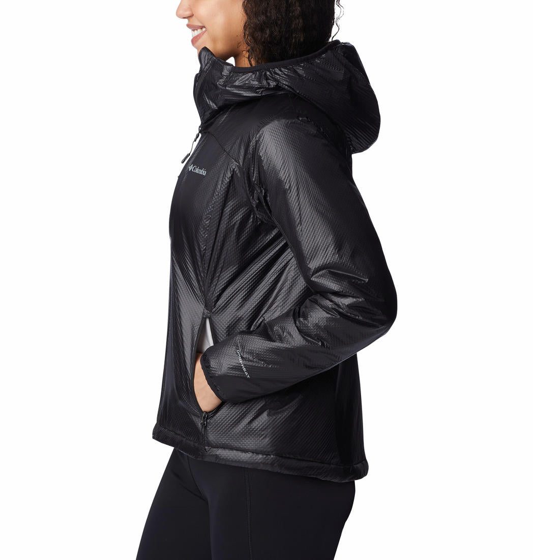 Columbia Womens Black Arch Rock II Hooded Jacket