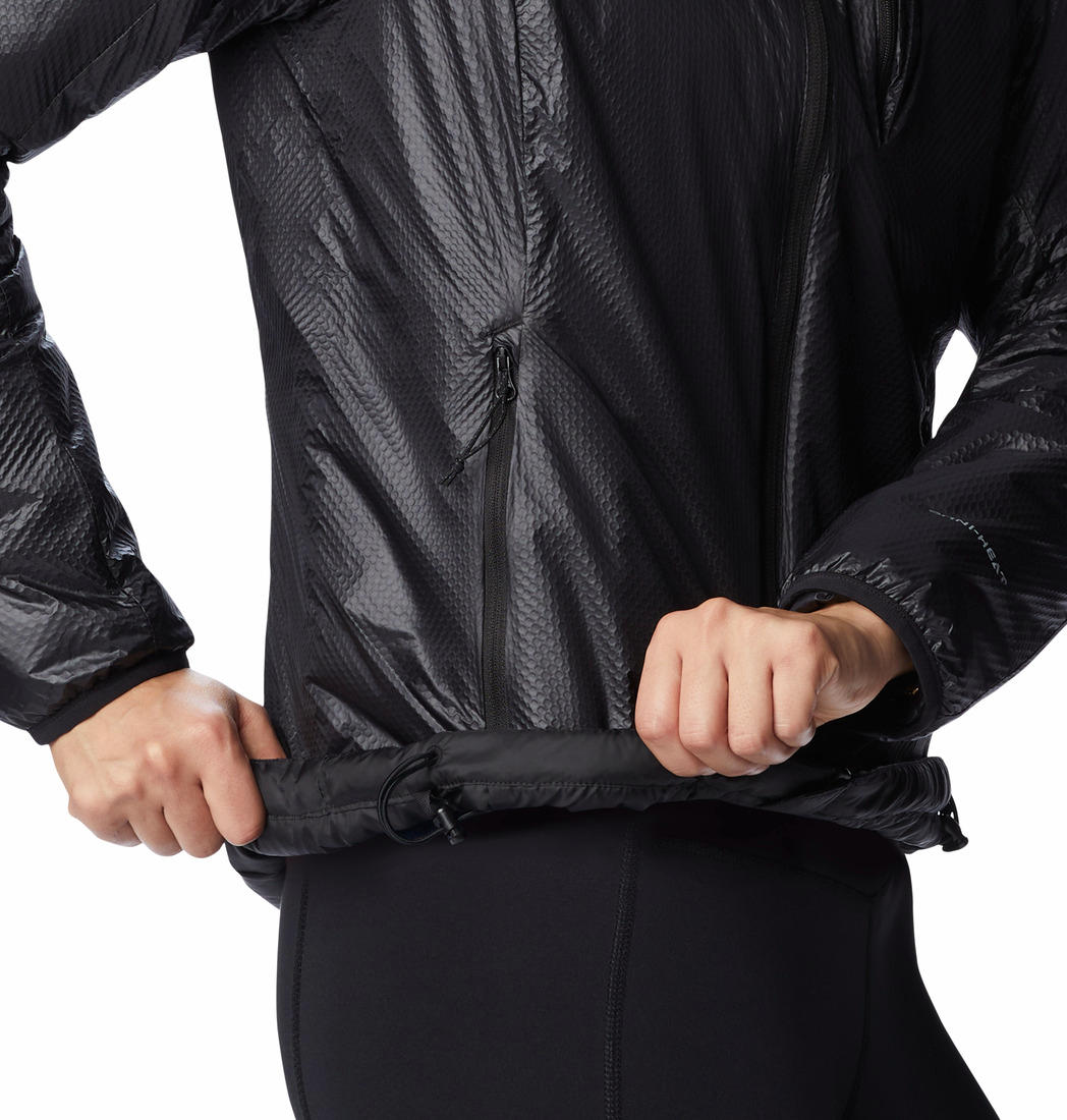 Columbia Womens Black Arch Rock II Hooded Jacket