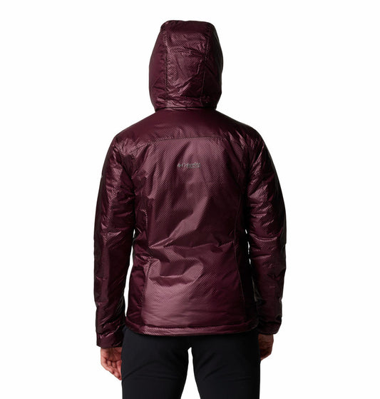 Columbia Womens Red Arch Rock II Hooded Jacket
