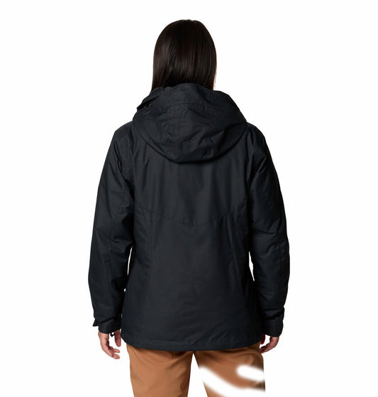Columbia Womens Black Bugaboo III Fleece Interchange Jacket