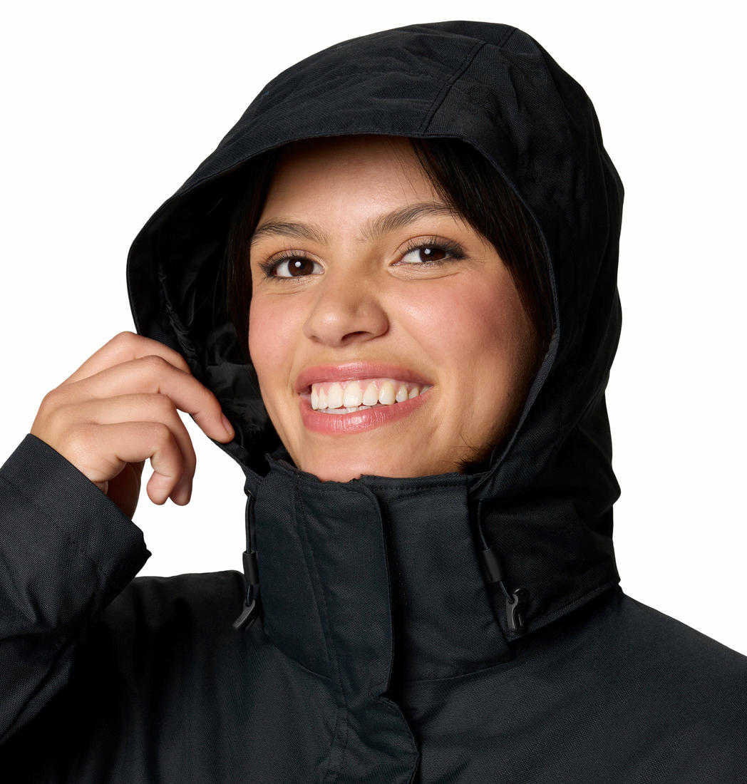 Columbia Womens Black Bugaboo III Fleece Interchange Jacket