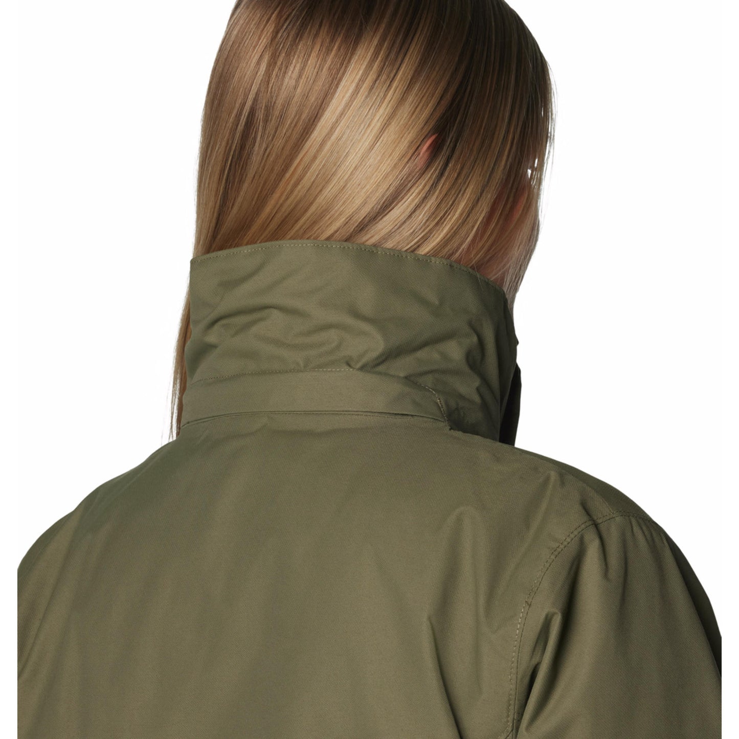 Columbia Women Green Omni-Heat Reflective Bugaboo III Inetrchangeable Jacket