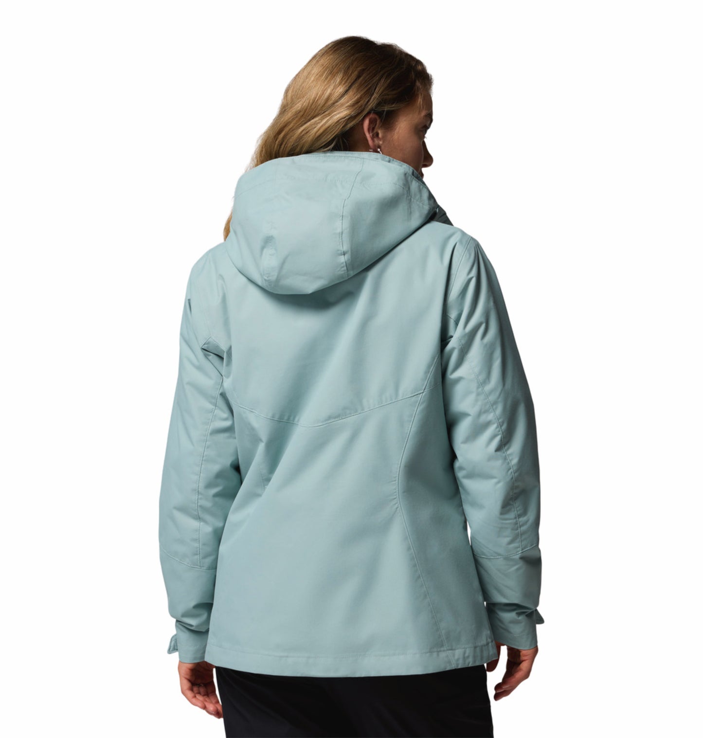 Columbia Women Blue OmniHeat Reflective Bugaboo III Fleece Interchangeable Jacket