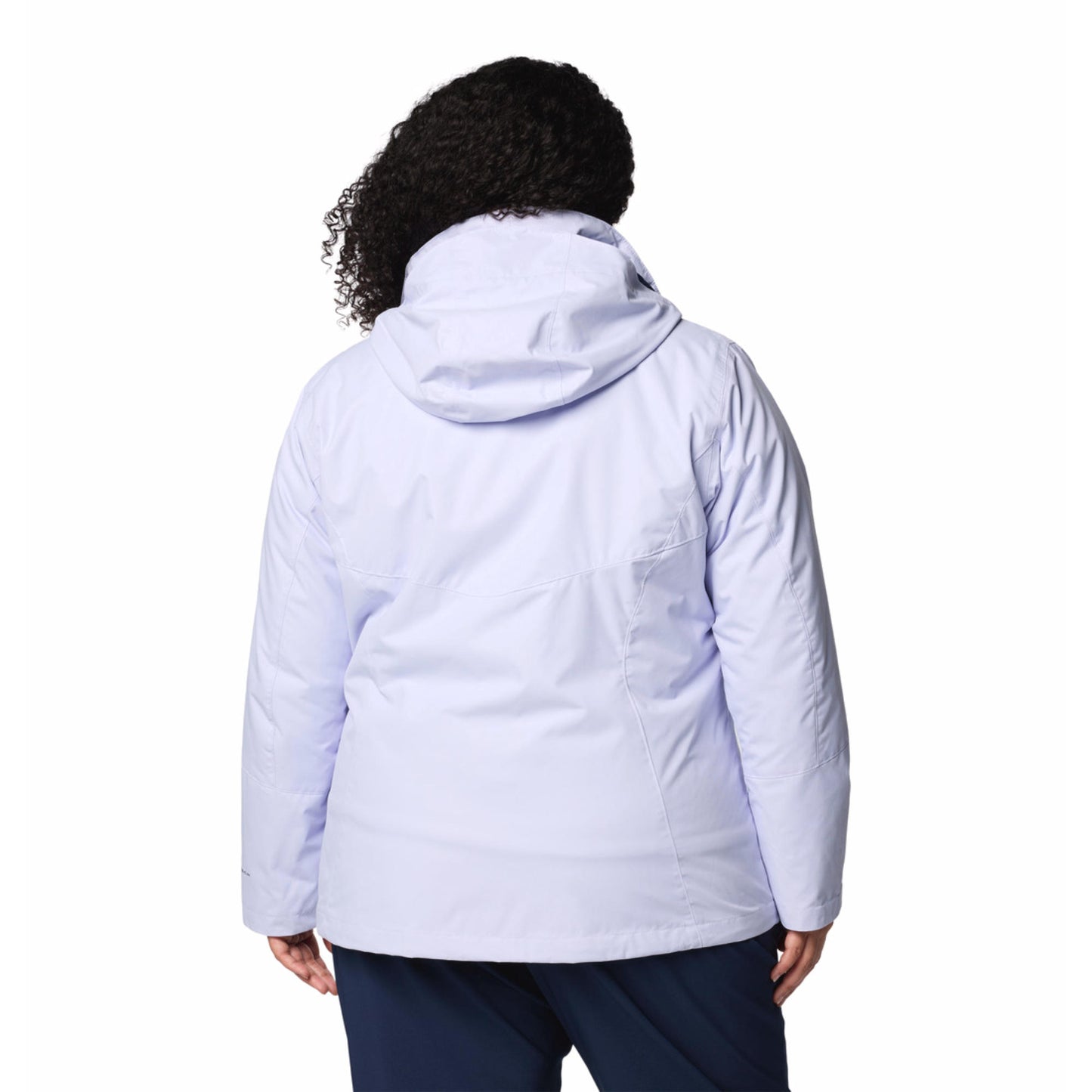 Columbia Women Purple Omni-Heat Reflective Bugaboo III Inetrchangeable Jacket