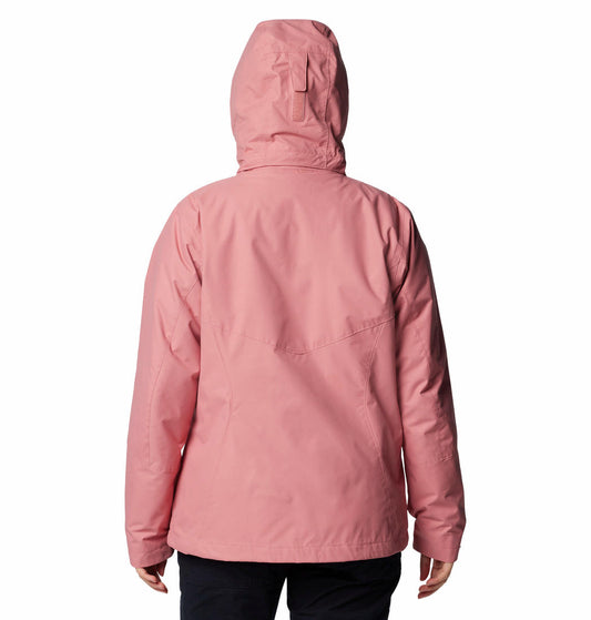 Columbia Womens Red Bugaboo III Fleece Interchange Jacket