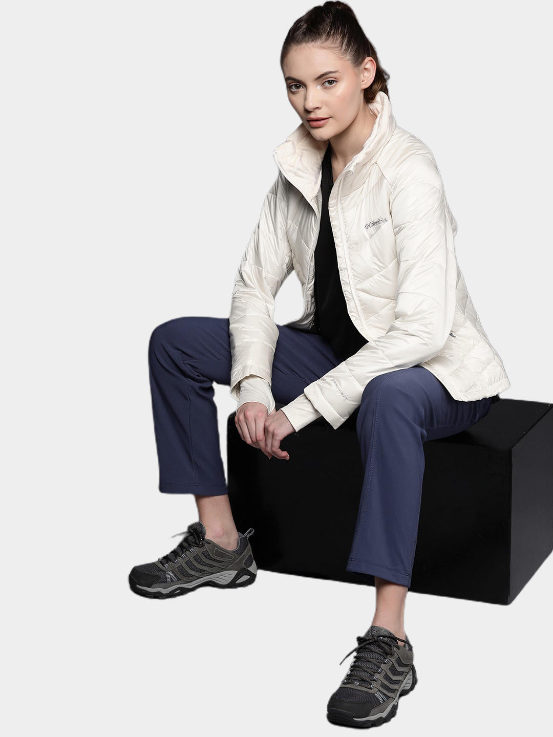 Columbia Women White Joy Peak Jacket