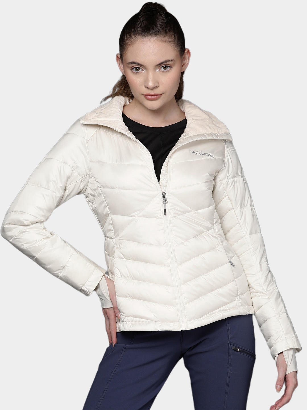 Columbia Women White Joy Peak Jacket