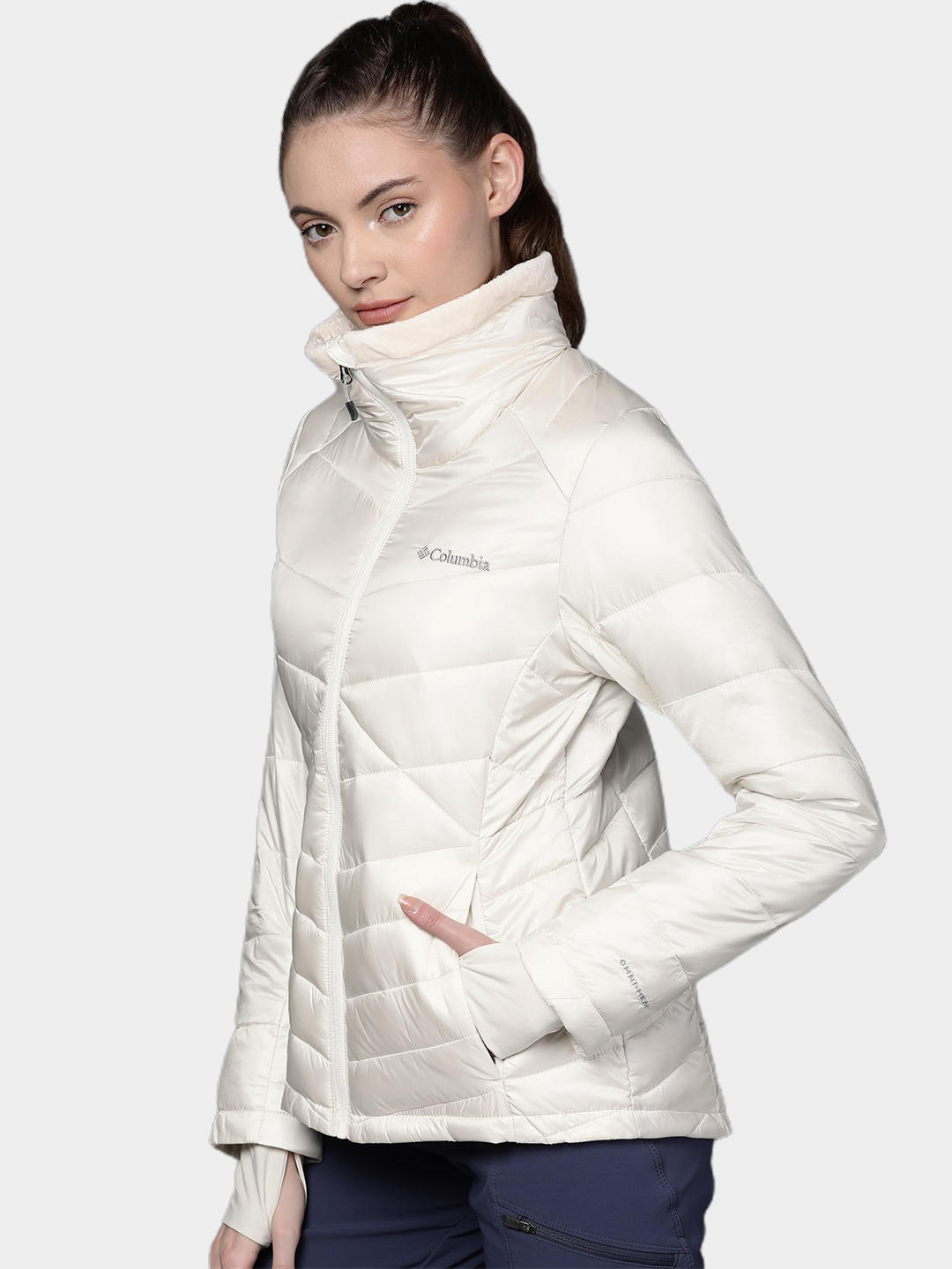 Columbia Women White Joy Peak Jacket