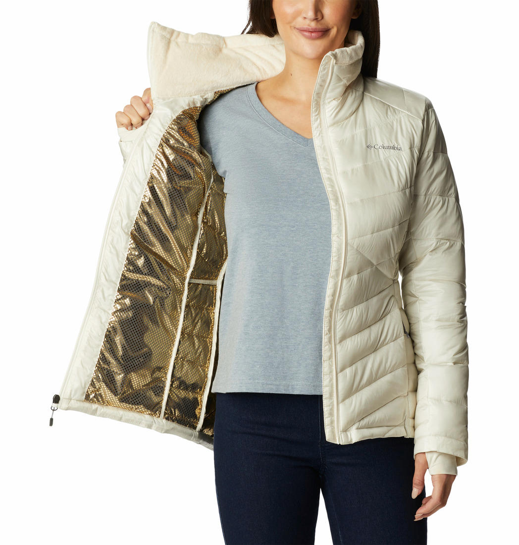Columbia Women White Joy Peak Jacket