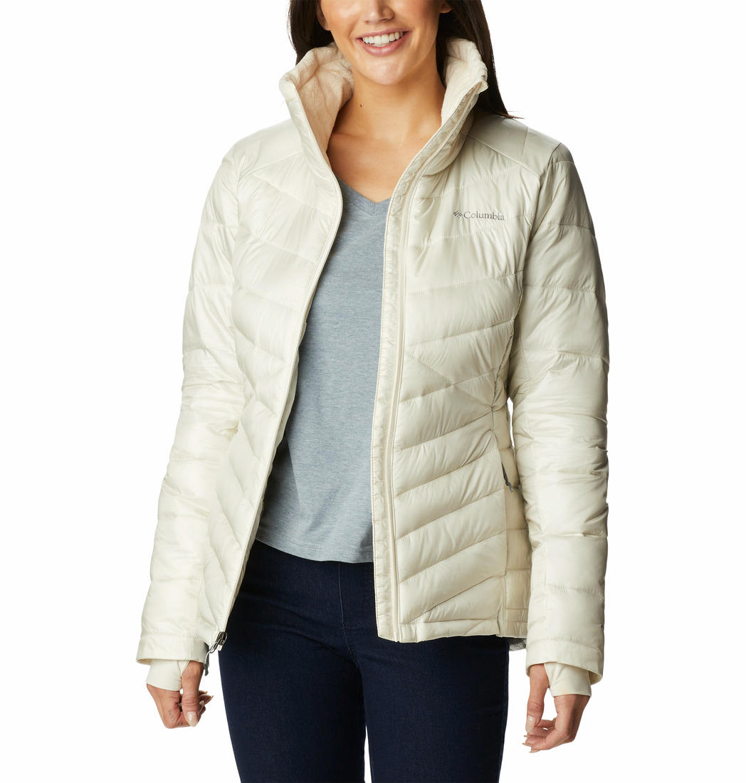 Columbia Women White Joy Peak Jacket