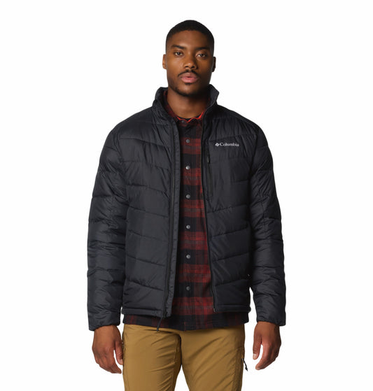 men black omni heat infinity labyrinth loop ii down jacket plus size