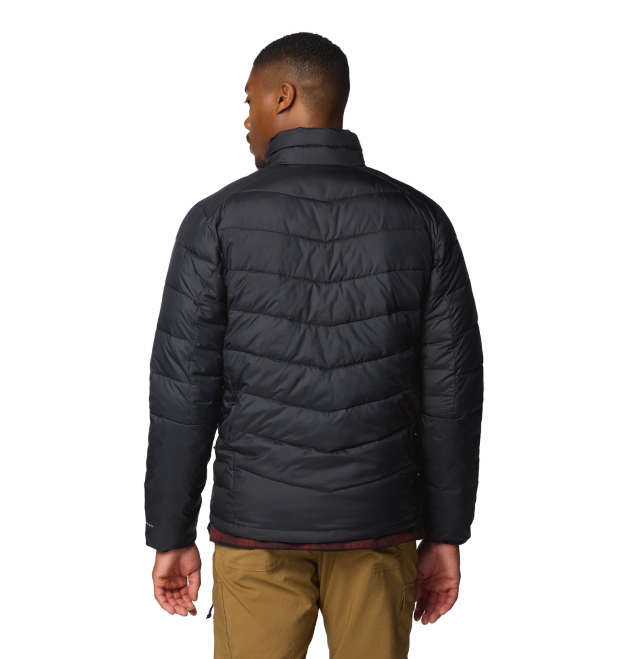 men black omni heat infinity labyrinth loop ii down jacket plus size