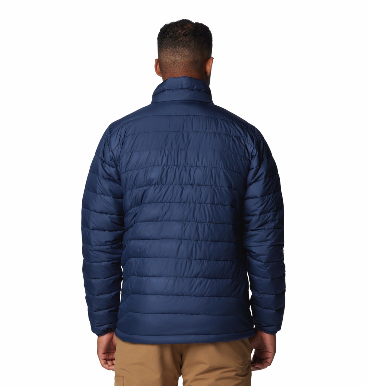 mens blue omni heat reflective powder lite ii down jacket plus size