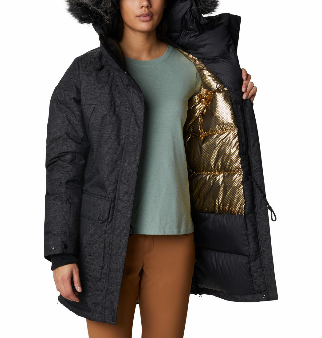 Columbia Women Black Mount Si Down Parka