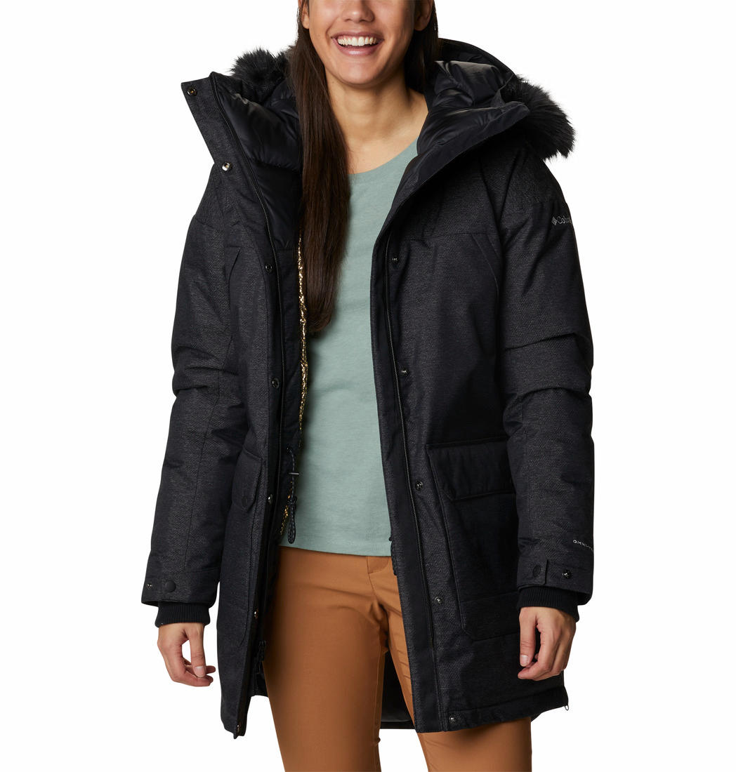 Columbia Women Black Mount Si Down Parka