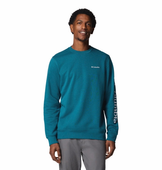 Columbia Mens Blue Beaumount Crew Pullover