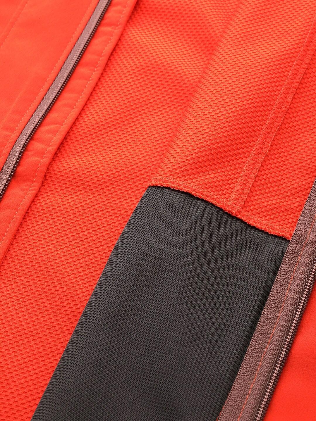 Columbia Men Orange Tall Heights Hooded Softshell