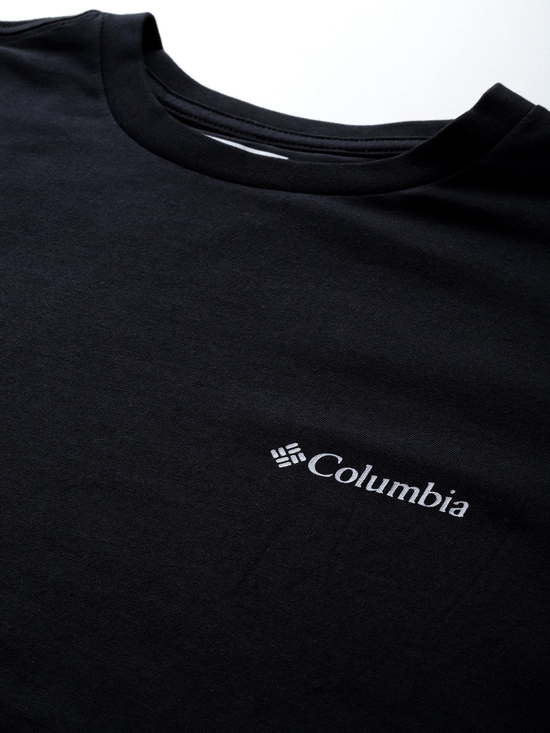 Columbia Men Black Rockaway River Graphic LS Tee