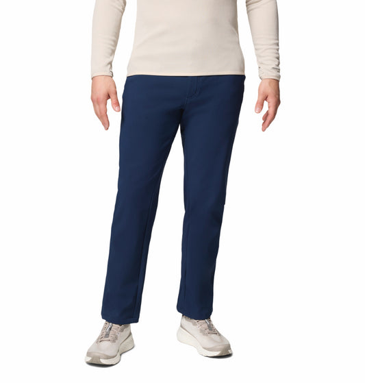 Columbia Men Navy Blue Omni-Heat Reflective Time To Trail Pant