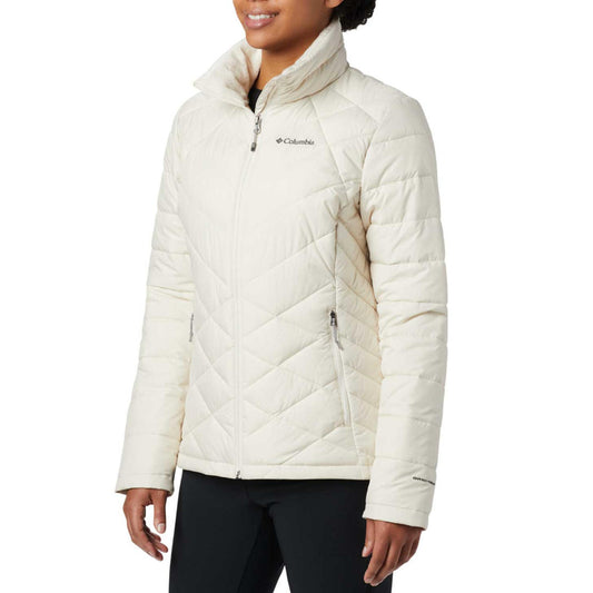 Columbia Women White Omni-Heat Reflective Heavenly Jacket