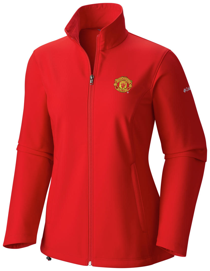 Columbia Women Red Kruser Ridge Softshell